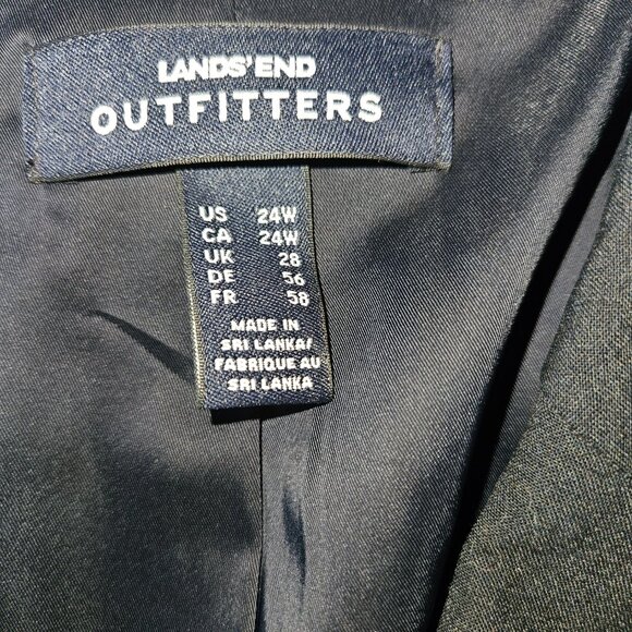 Lands' End Outfitters Plus Size Women's Blazer - Picture 2 of 6